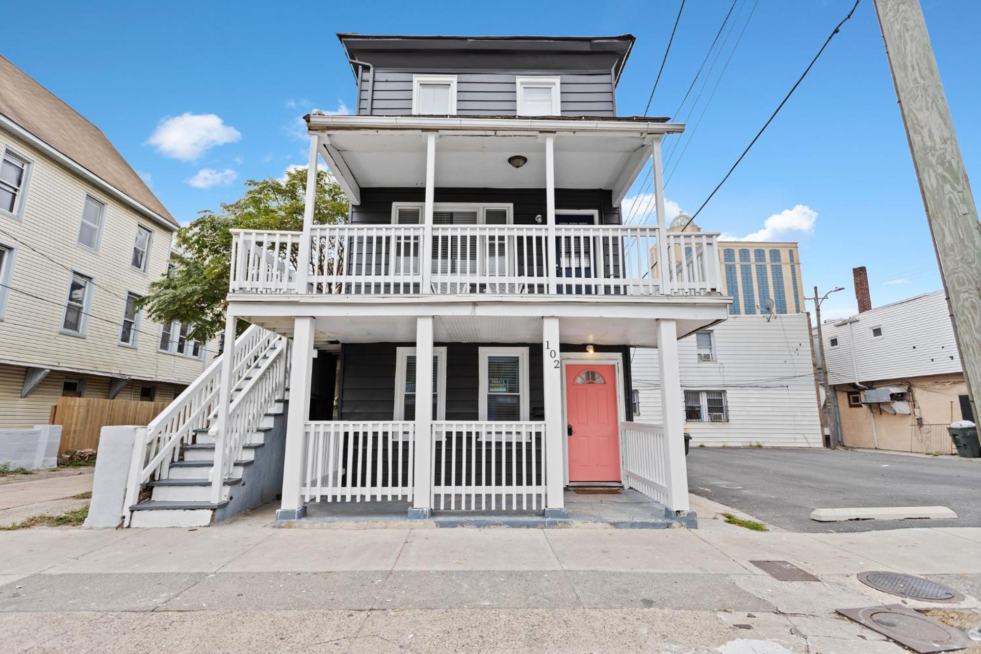 3-Br Beach Escape Steps From Ac Boardwalk Villa Atlantic City Exterior photo